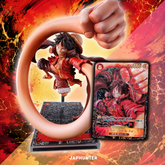 One Piece Ichiban Kuji Monkey D. Luffy Figure + Sealed Promo Card | Japanese Edition