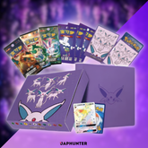 Pokémon Sun & Moon – Eevee GX Espeon Collection Gift Box (6 Pack) | Simplified Chinese Edition | Sealed