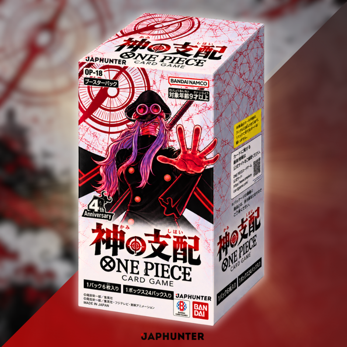 One Piece OP-18 The Dominance of God: Nico Robin Manga, Franky Leader, God’s Knights & Yoshitaka Amano Cards