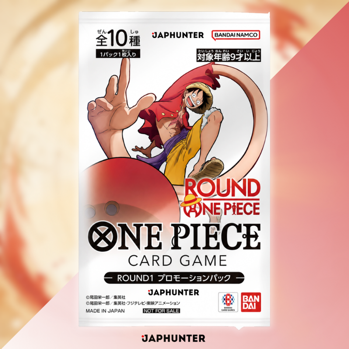 One Piece Card Game x ROUND1 Promotion Pack – Japanese Exclusive Promo Pack