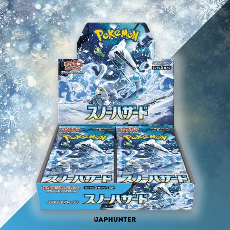 Pokémon Snow Hazard SV2P Display Booster Box Japonais