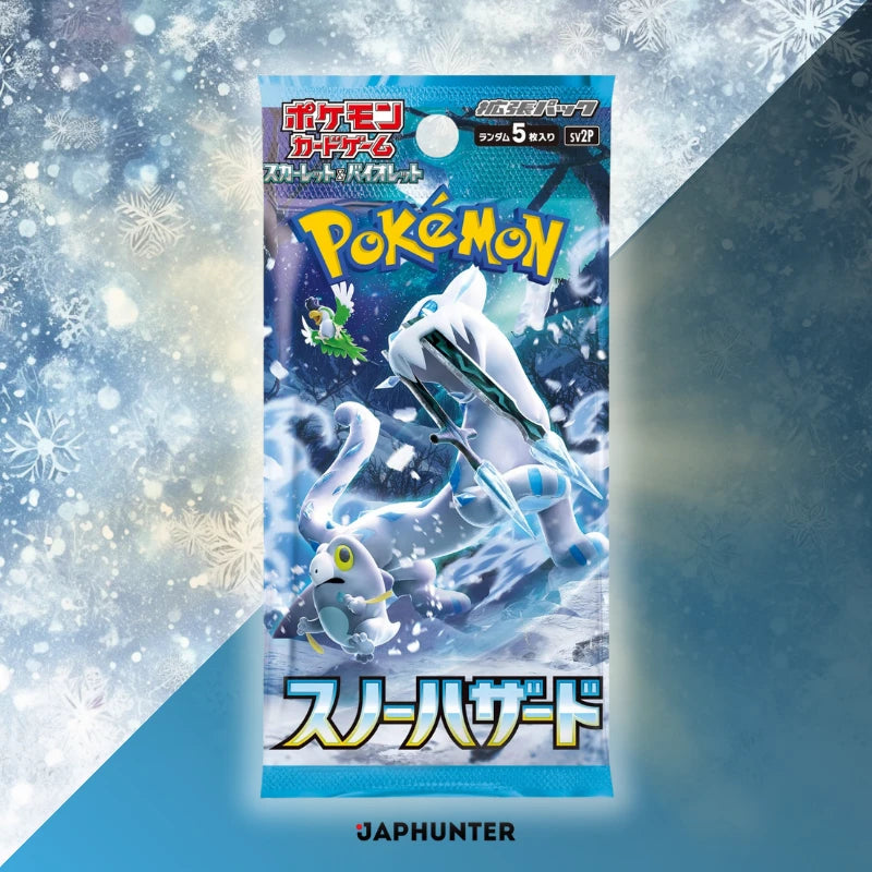 Pokémon Snow Hazard SV2P Display Booster Box Japonais