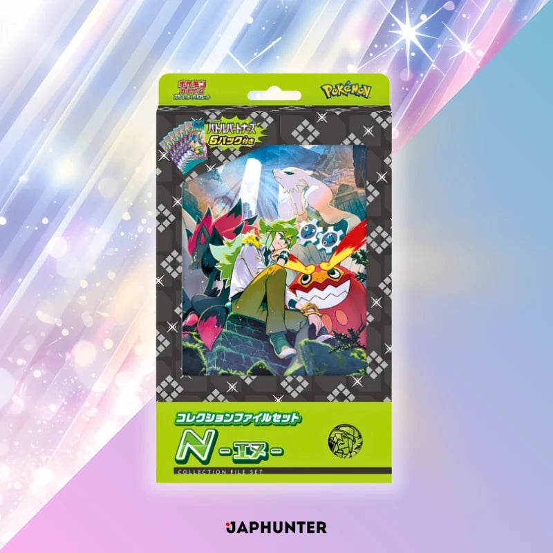 Pokémon N-Sammeldatei-Set Battle Partners SV9 (japanische Ausgabe)