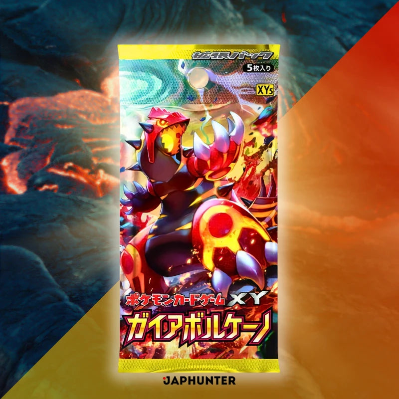 Pokémon XY5 Gaia Volcano Booster – Édition japonaise