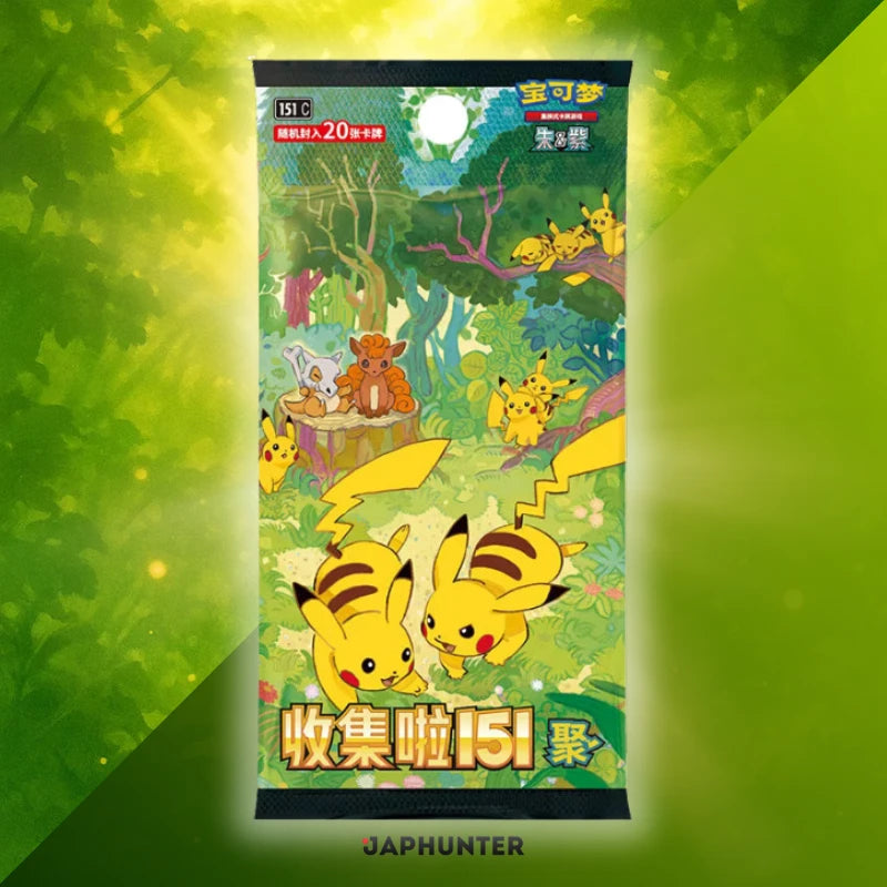 Pokémon 151C SET 4 Collect 151 Gathering Display (Chinese)