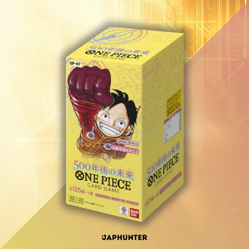One Piece OP-07 500 Years in the Future Display Booster Box Japonaise