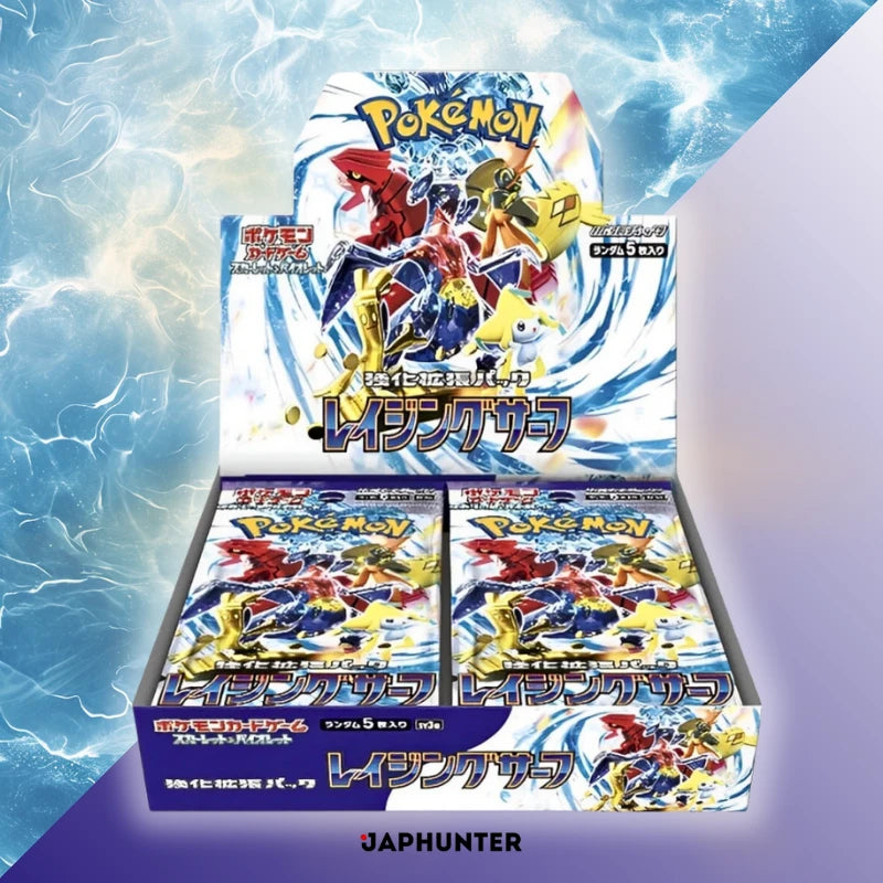 Pokémon Raging Surf sv3a Japanese Booster Box Display