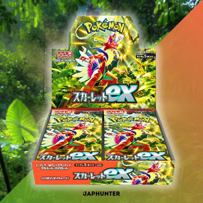 Pokémon Scarlet EX sv1s Booster Box Display japonais