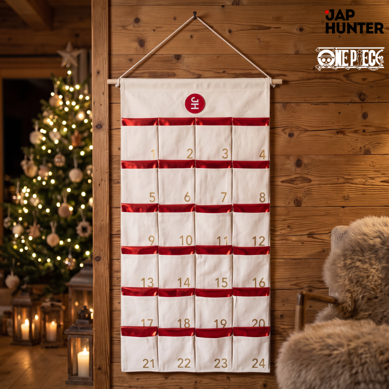 Advent Calendar – 24 Days of Japanese and Chinese TCG Boosters | Pokémon or One Piece | Limited Handmade Edition