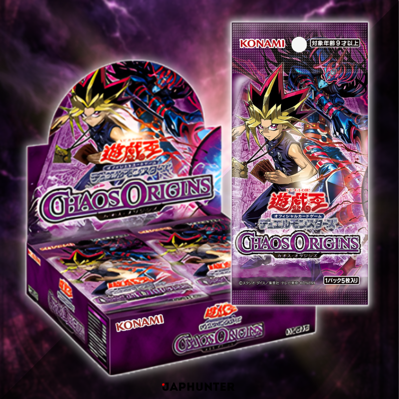 Yu-Gi-Oh! Chaos Origins | Booster box japonais