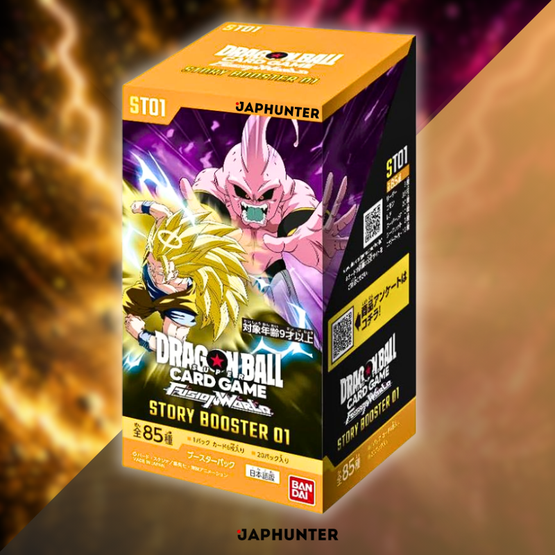 Dragon Ball Fusion World Story Booster 01 (ST01) Boîte de boosters Display | Édition Japonaise