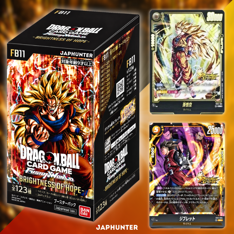 Dragon Ball Fusion World – Lueur d'espoir FB11 Boîte de boosters (Display) | Édition Japonaise