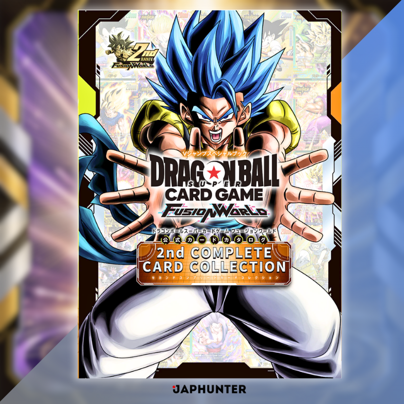 Dragon Ball Fusion World 2nd Complete Card Collection Book + 2 Limited Cards | Japanese Edition