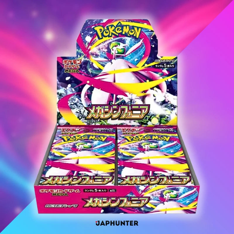 Pokémon MEGA Symphonia M1S Japanese Booster Box Display