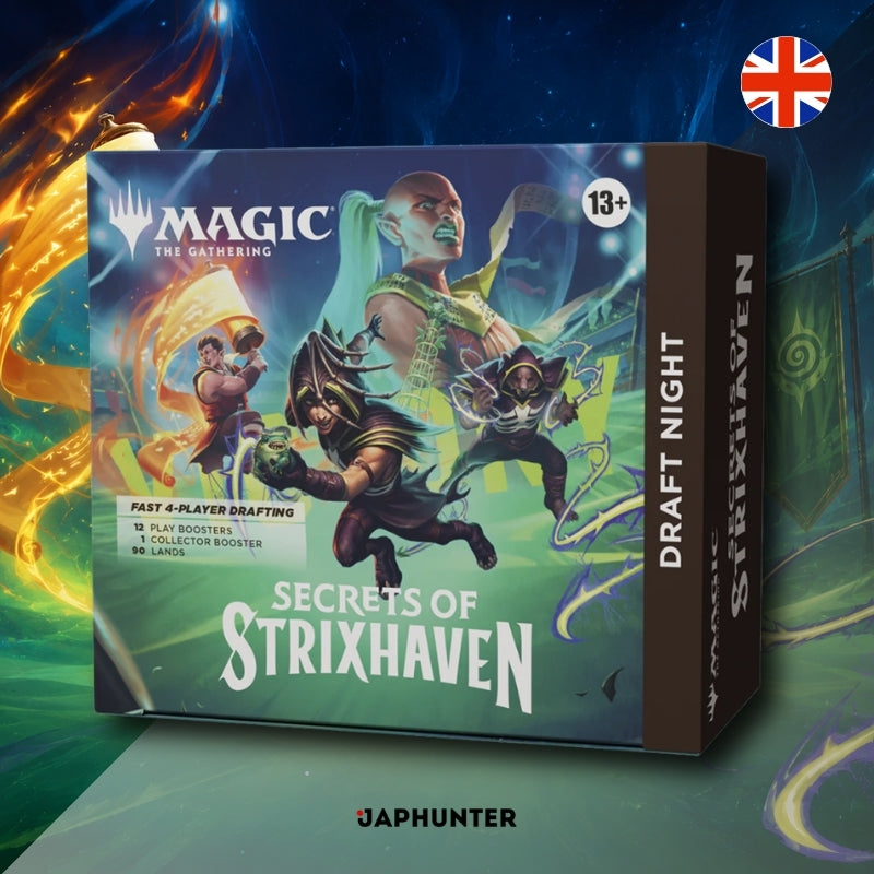 Magic: The Gathering – Secrets of Strixhaven Draft Night Box | English Edition