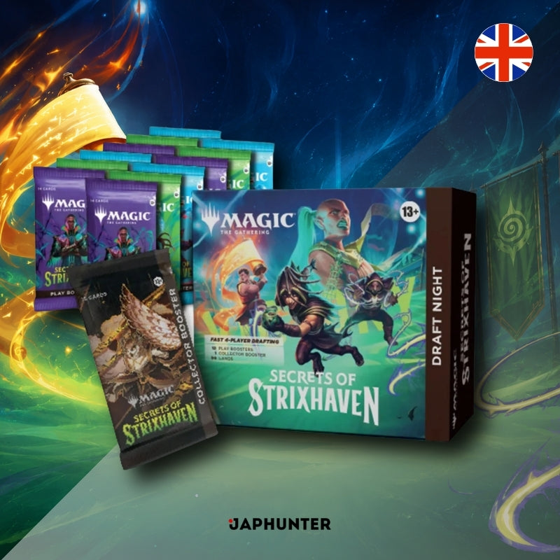 Magic: The Gathering – Secrets of Strixhaven Draft Night Box | English Edition