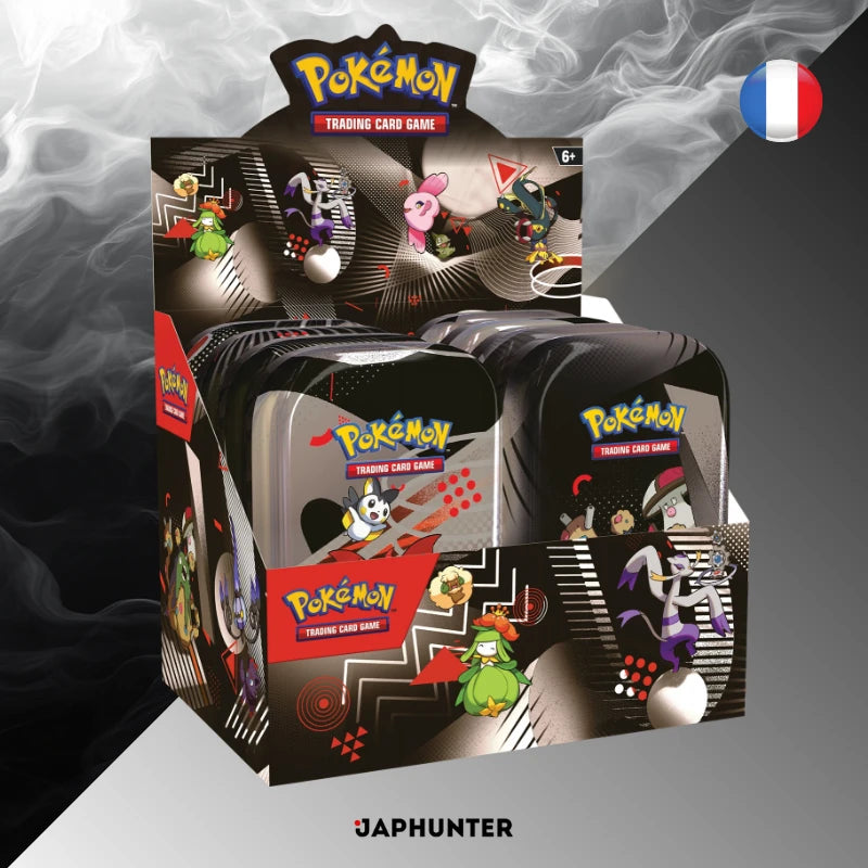 Pokémon Mini-Dose Ecarlate &amp; Violet: Noir &amp; Blanc | 1 Boîte Métallique | FR