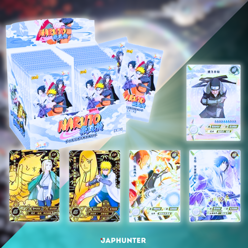 Naruto Kayou Doujin Tier 2.5 Vague 1 Boîte de Boosters | 50 Paquets | Édition Chinoise