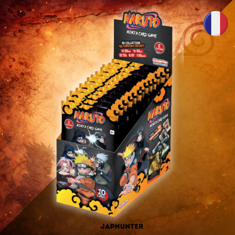 Naruto Mythos TCG – First Set: Konoha Shidō 1st Edition Booster Box Display | 24 Packs
