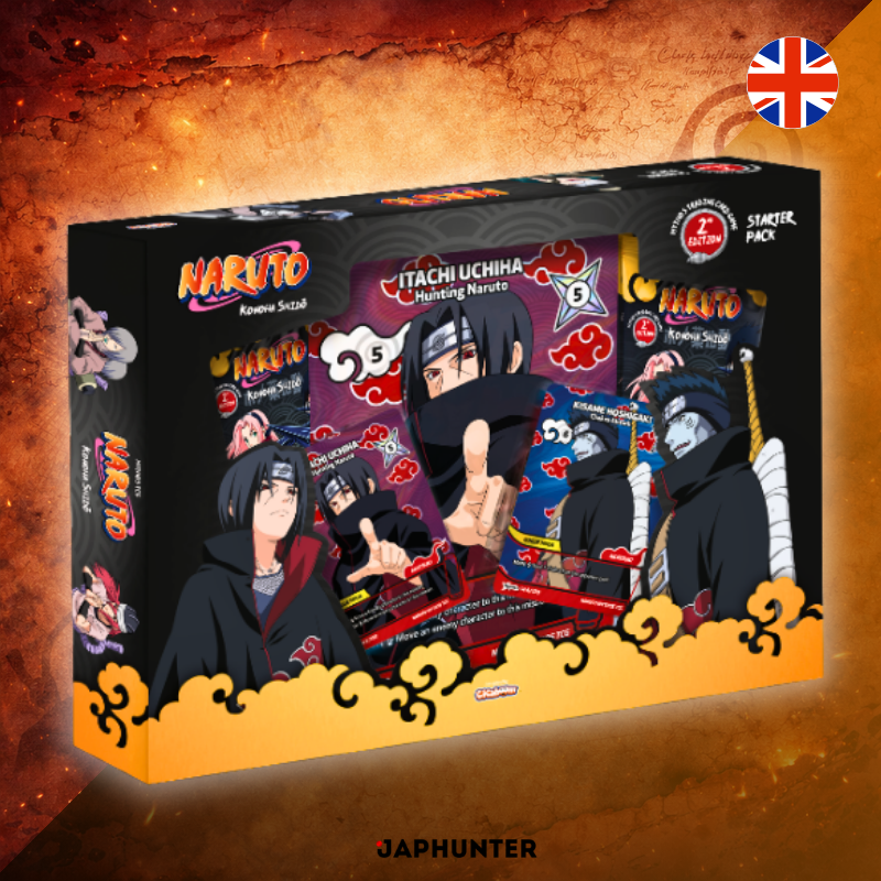 Naruto Mythos TCG – First Set: Konoha Shidō 2nd Edition Special Pack Itachi & Kisame