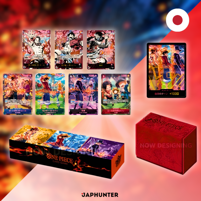 One Piece English 3rd Anniversary Set | Japanese or English Edition | Luffy, Ace & Sabo