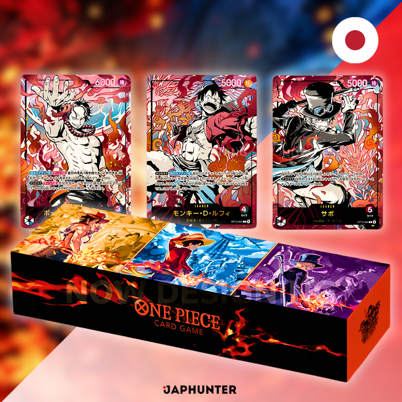 One Piece English 3rd Anniversary Set | Japanese or English Edition | Luffy, Ace & Sabo