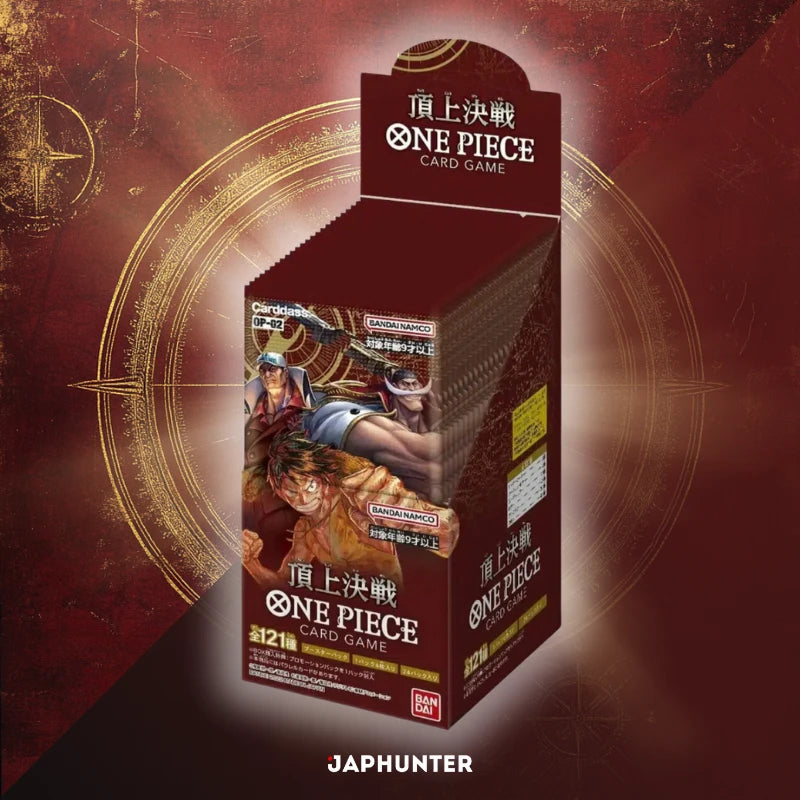 One Piece OP-02 Paramount War Display Booster Box Japanisch