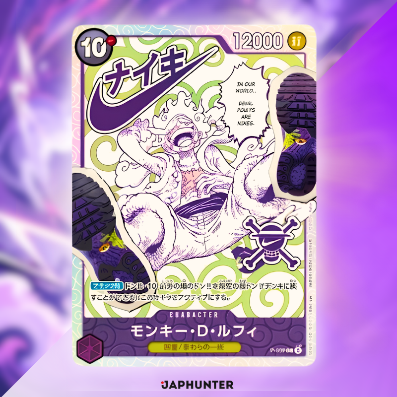 One Piece x Nike Collab Edition Premium Card Collection | 34-Card Set | Japanese Edition
