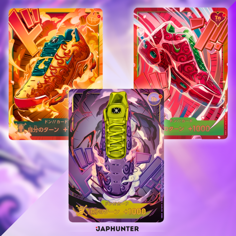 One Piece x Nike Collab Edition Premium Card Collection | 34-Card Set | Japanese Edition