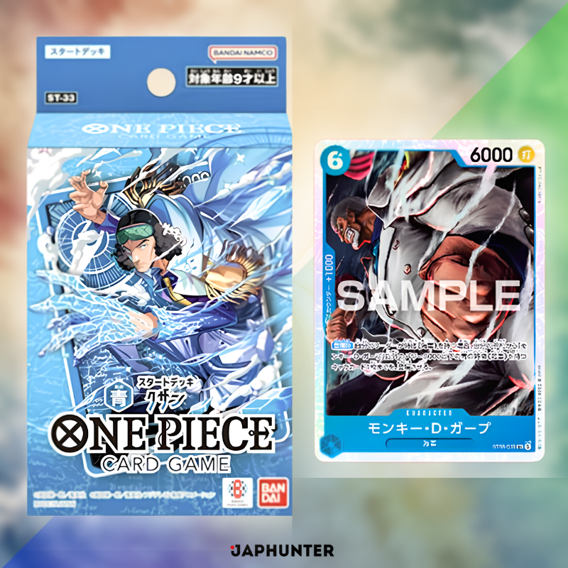 Lot de six decks de démarrage One Piece ST-31 à ST-36 | Édition japonaise | Ensemble complet