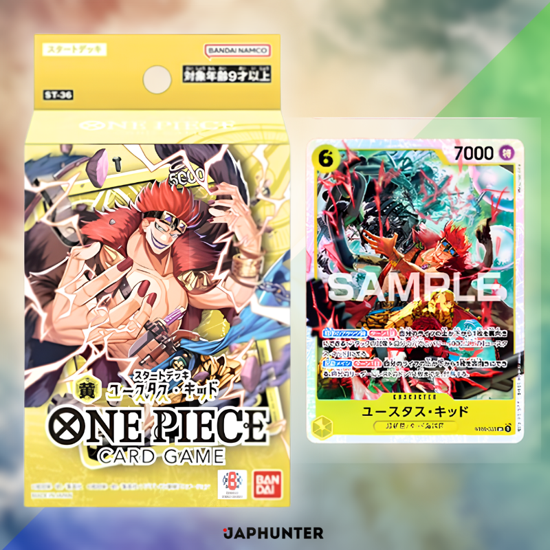 Lot de six decks de démarrage One Piece ST-31 à ST-36 | Édition japonaise | Ensemble complet