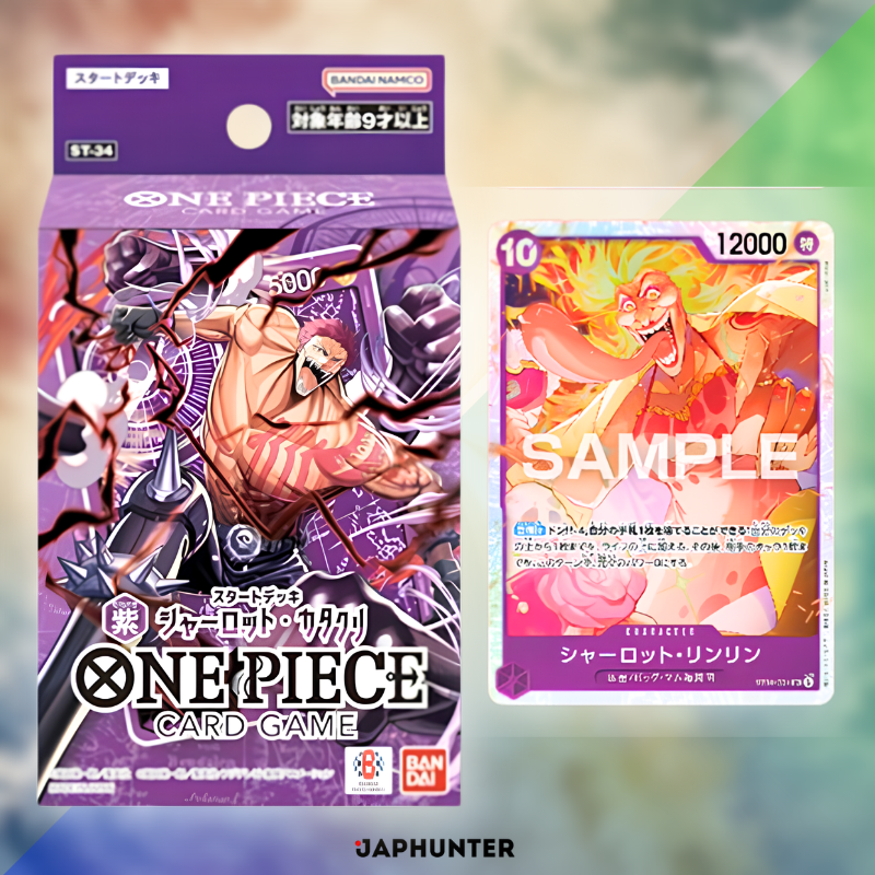 Lot de six decks de démarrage One Piece ST-31 à ST-36 | Édition japonaise | Ensemble complet