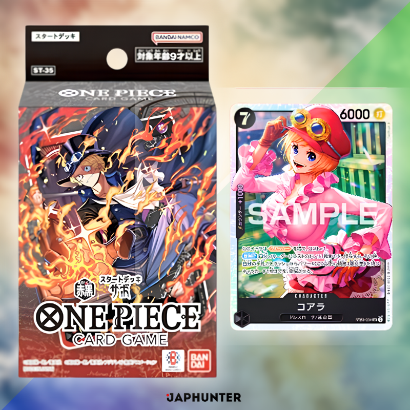 Lot de six decks de démarrage One Piece ST-31 à ST-36 | Édition japonaise | Ensemble complet