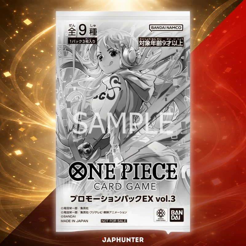One Piece Promotion Pack EX Vol.3 | Japanische Ausgabe | Versiegelte Promo-Packung