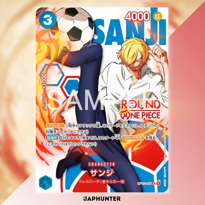 One Piece Card Game × ROUND1 Promotion Pack | 1 Random Card | Japanese Edition
