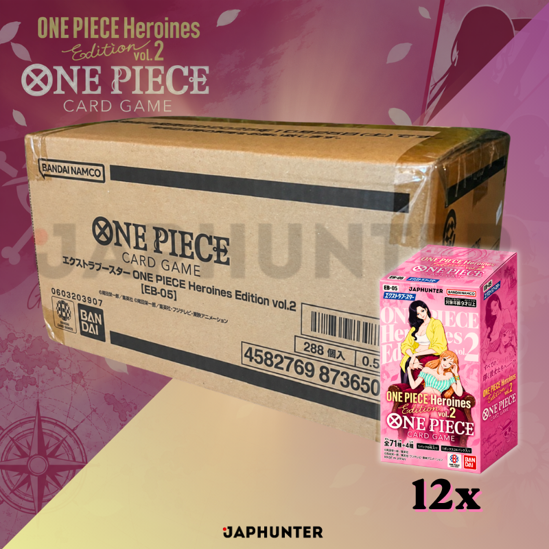 One Piece EB-05 Heroines Edition vol.2 Booster Display | Japanese Edition