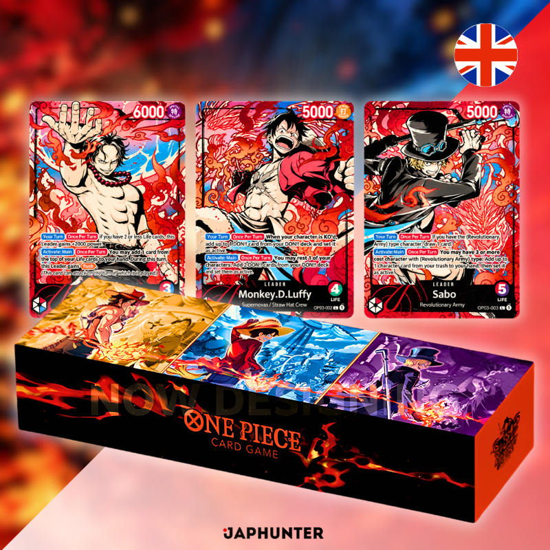 One Piece English 3rd Anniversary Set | Japanese or English Edition | Luffy, Ace & Sabo