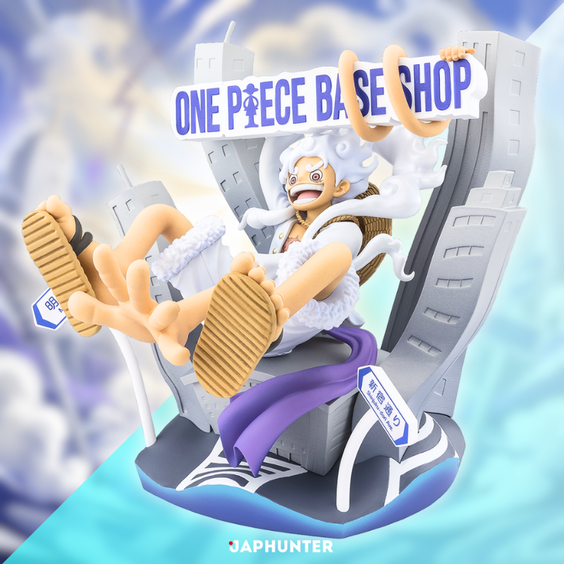 One Piece Figuarts ZERO Monkey D. Luffy Gear 5 Shinjuku Marui Honkan Figure | ONE PIECE BASE SHOP Limited Edition