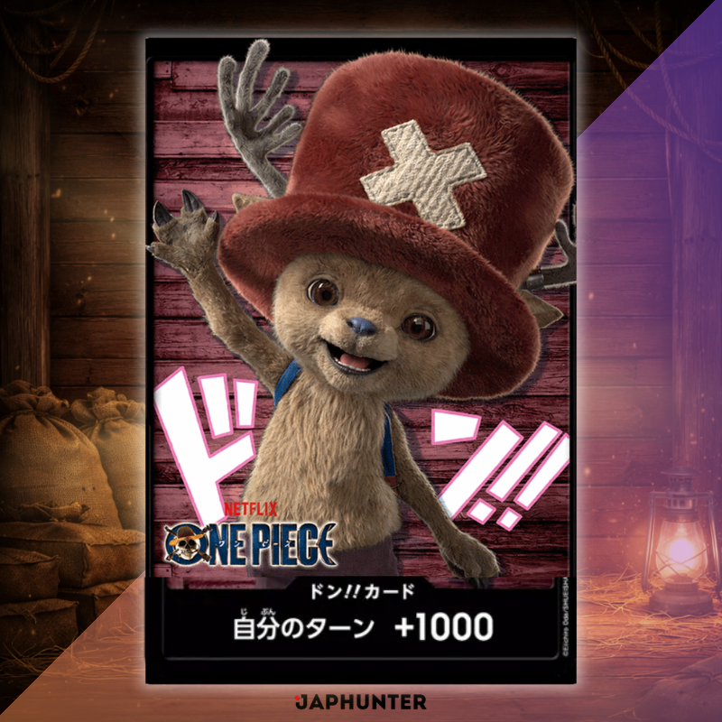 One Piece Netflix Chopper DON!! Promo Karte