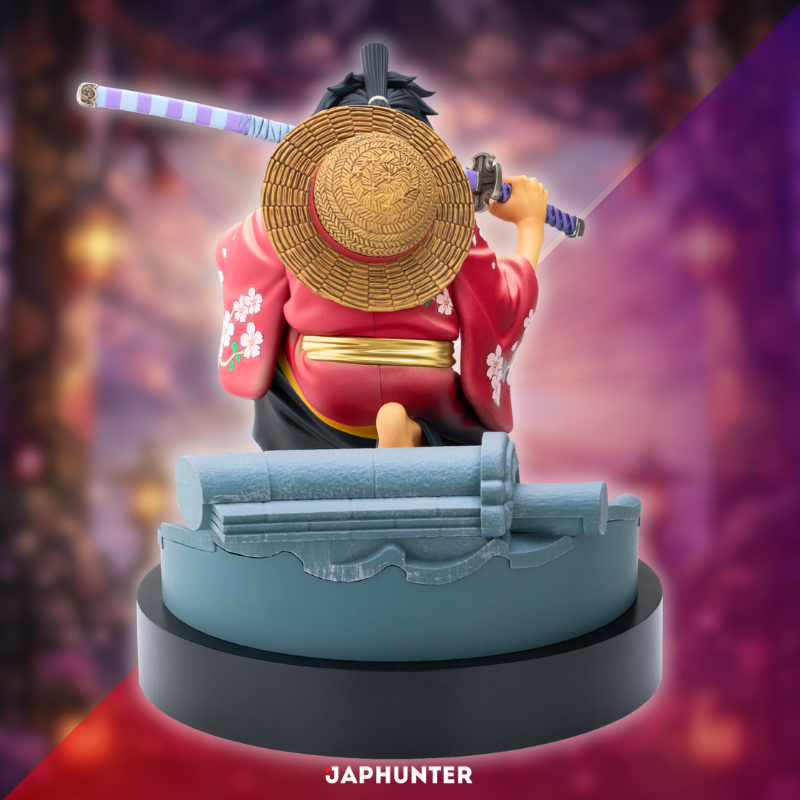 One Piece SUPER MASTER STARS DIORAMA Monkey D. Luffy -WANO Country- Figure | Japanese Edition