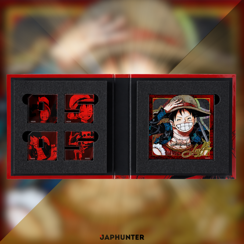 One Piece Birthday Memorial Book – Monkey D. Ruffy | Premium Sammlerstück