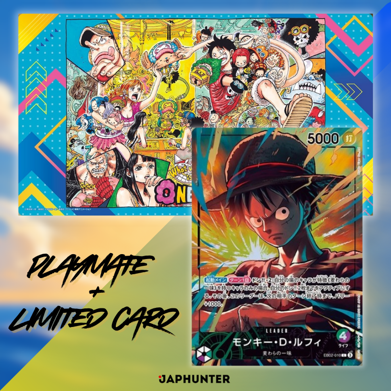 One Piece BCGF 25-26 Official Playmat & Card Limited Edition Vol. 5 | Japanese Edition