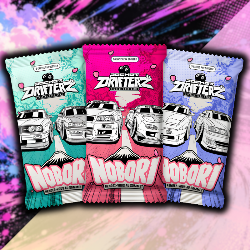Pocket Drifterz Saison 2 NOBORI | Booster | Édition française