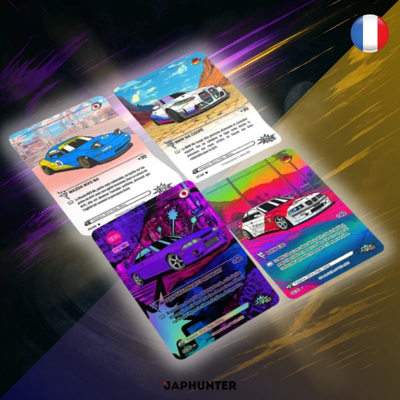 Pocket Drifterz REPRINT with ED.2 label – Booster Box (10 Packs) FR