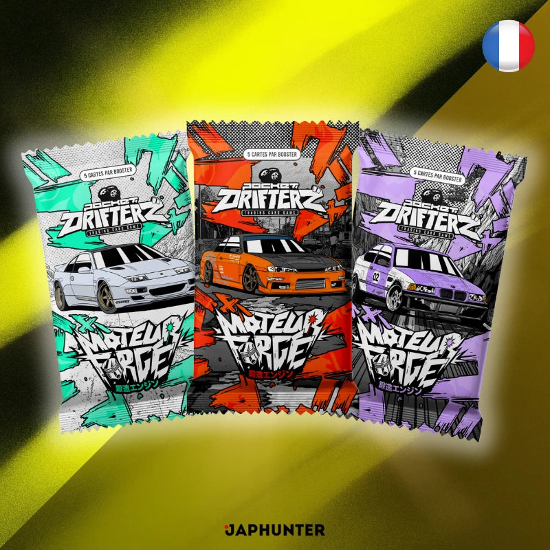 Pocket Drifterz Reprint with ED.2 Label – Exclusive Collector Booster FR