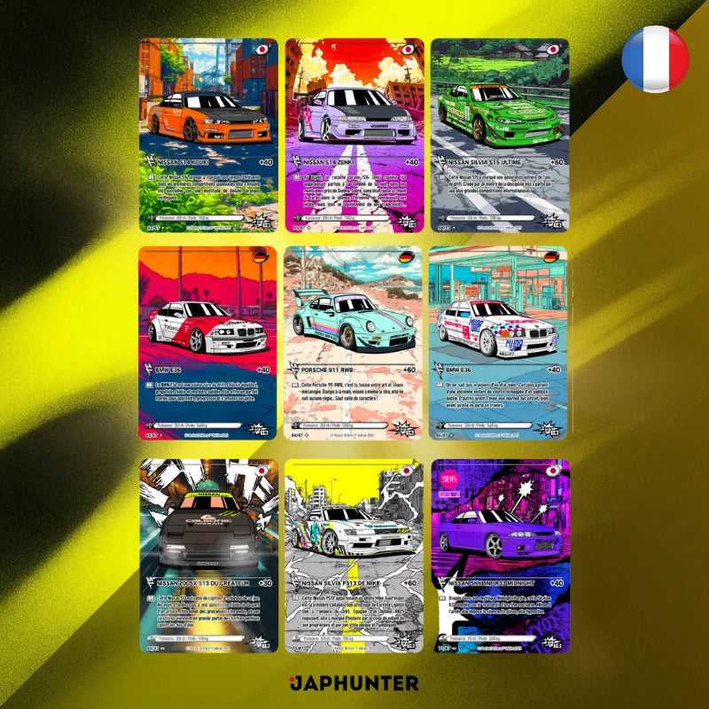 Pocket Drifterz Reprint with ED.2 Label – Exclusive Collector Booster FR