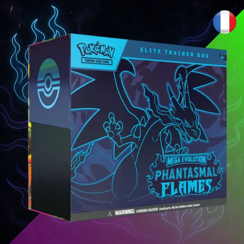 Pokémon ETB Elite Trainer Box – Mega Evolution: Phantasmal Flames ME02 (FR)
