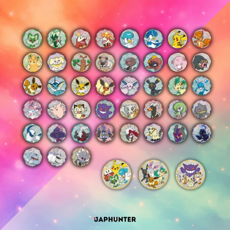 Pokémon Gem Pack Badge Set (Simplified Chinese Edition)