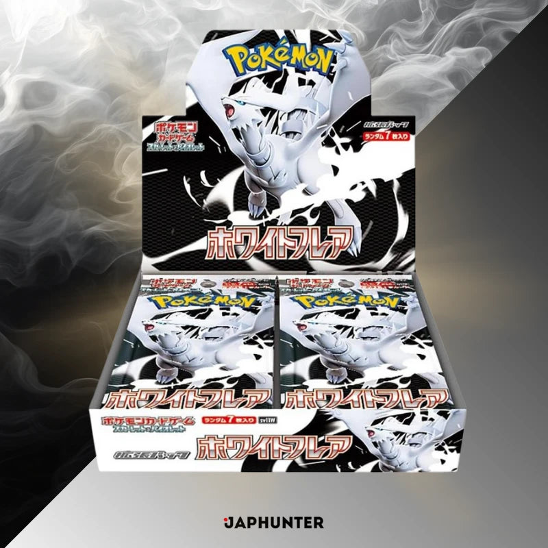 Pokémon White Flare SV11w Japanese Booster Box Display