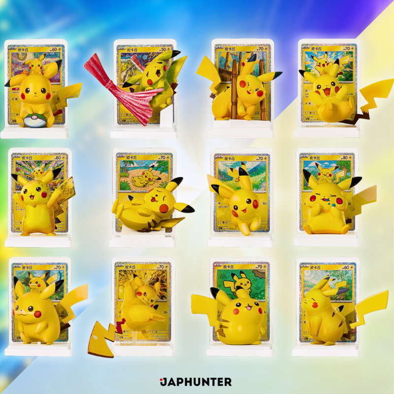 Pokémon 30th Anniversary Pikachu Dream Painting Vol. 4 Figure Set | Simplified Chinese Edition | Blind Box or Sealed Case